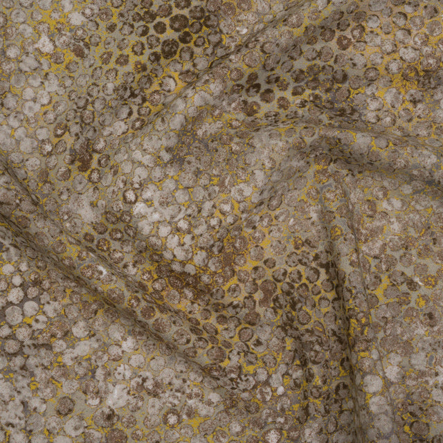 Wide Backing Quilting Cotton by Northcott, 108" Wide - Desert Sand Large Pebbles - Shimmer Wide Backing Collection