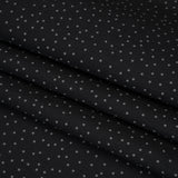 Printed Quilting Cotton by Ghazal Razavi for FIGO Studio - Black and Gray Dotty - Dusk Collection