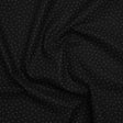 Printed Quilting Cotton by Ghazal Razavi for FIGO Studio - Black and Gray Dashes - Dusk Collection