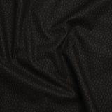 Printed Quilting Cotton by Ghazal Razavi for FIGO Studio - Black on Black Spotty - Dusk Collection