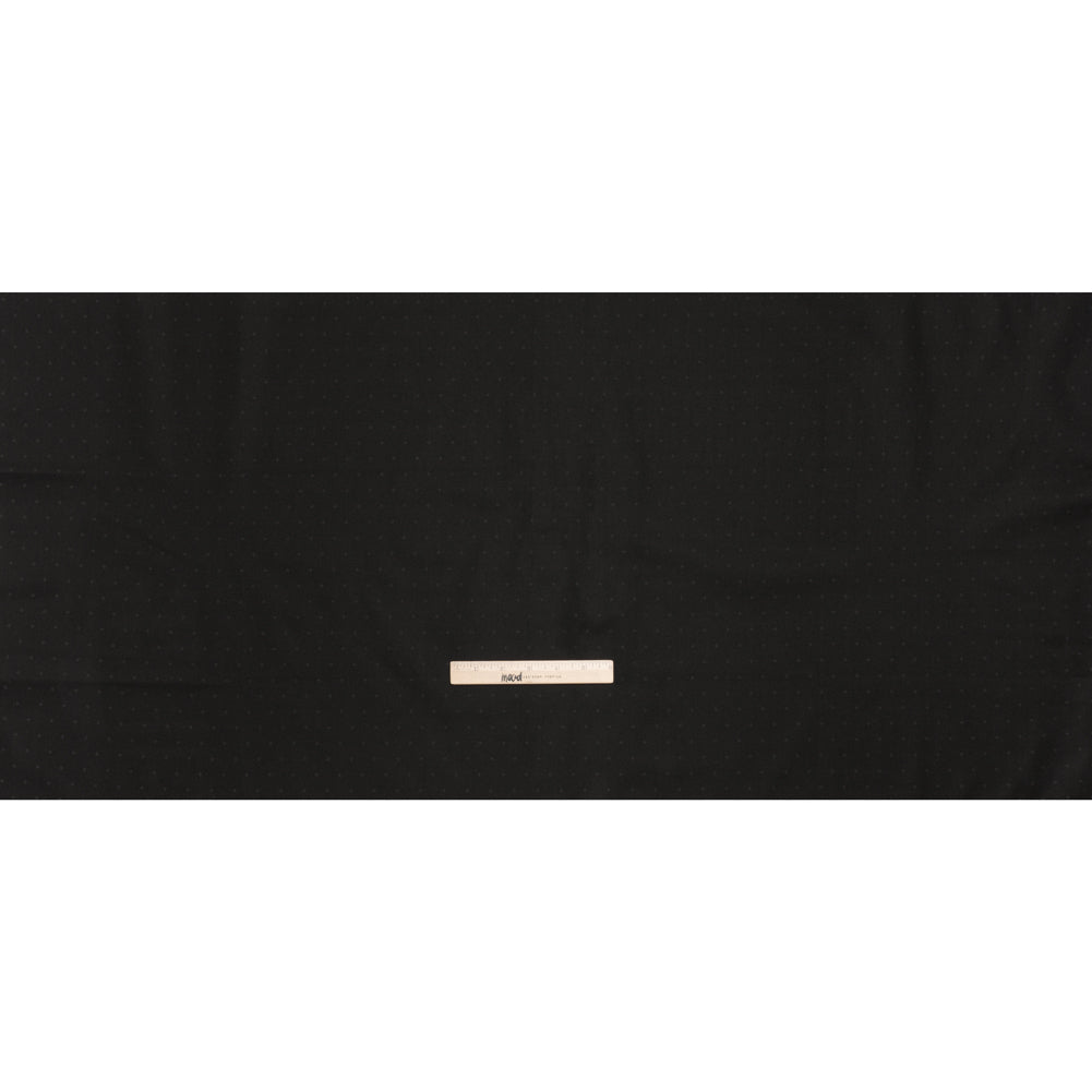 Printed Quilting Cotton by Ghazal Razavi for FIGO Studio - Black on Black Spark - Dusk Collection