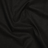 Printed Quilting Cotton by Ghazal Razavi for FIGO Studio - Black on Black Spark - Dusk Collection
