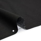 Printed Quilting Cotton by Ghazal Razavi for FIGO Studio - Black on Black Code - Dusk Collection