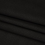 Printed Quilting Cotton by Ghazal Razavi for FIGO Studio - Black on Black Flourish - Dusk Collection