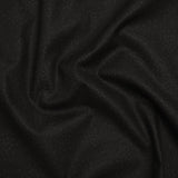 Printed Quilting Cotton by Ghazal Razavi for FIGO Studio - Black on Black Flourish - Dusk Collection