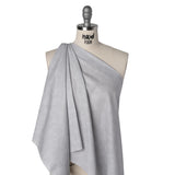 Printed Quilting Cotton by Ghazal Razavi for FIGO Studio - Gray on Gray Hexies - Dewfall Collection