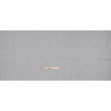 Printed Quilting Cotton by Ghazal Razavi for FIGO Studio - Gray on Gray Soft Check - Dewfall Collection