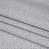 Printed Quilting Cotton by Ghazal Razavi for FIGO Studio - Gray on Gray Spotty - Dewfall Collection