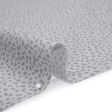 Printed Quilting Cotton by Ghazal Razavi for FIGO Studio - Gray on Gray Spotty - Dewfall Collection