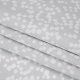 Printed Quilting Cotton by Ghazal Razavi for FIGO Studio - Gray and White Marshmallow - Dewfall Collection