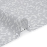 Printed Quilting Cotton by Ghazal Razavi for FIGO Studio - Gray and White Marshmallow - Dewfall Collection