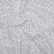 Printed Quilting Cotton by Ghazal Razavi for FIGO Studio - Gray and White Marshmallow - Dewfall Collection