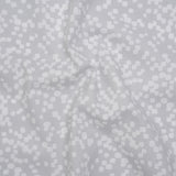Printed Quilting Cotton by Ghazal Razavi for FIGO Studio - Gray and White Marshmallow - Dewfall Collection