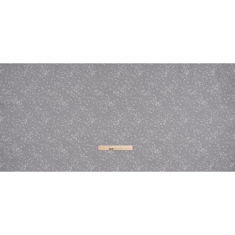 Printed Quilting Cotton by Ghazal Razavi for FIGO Studio - Gray and White Sprinkles - Dewfall Collection