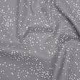 Printed Quilting Cotton by Ghazal Razavi for FIGO Studio - Gray and White Sprinkles - Dewfall Collection