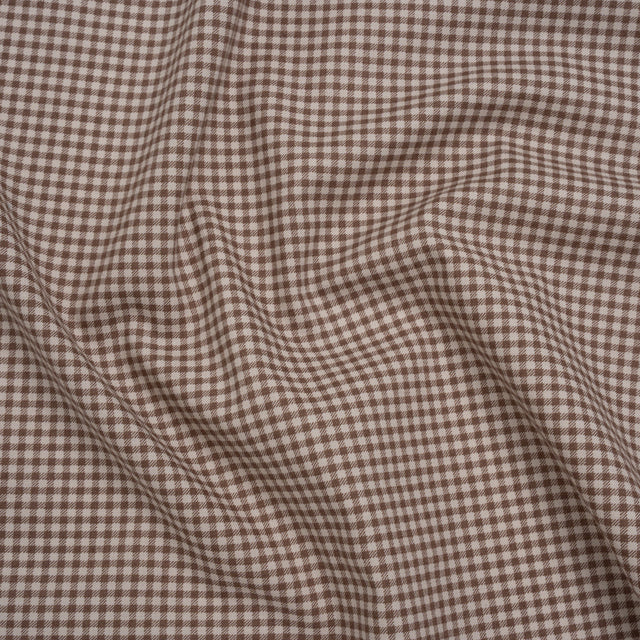 Printed Quilting Cotton by Ghazal Razavi for FIGO Studio - Walnut Checks - Nest Collection