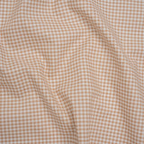 Printed Quilting Cotton by Ghazal Razavi for FIGO Studio - Toffee Checks - Nest Collection