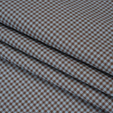 Printed Quilting Cotton by Ghazal Razavi for FIGO Studio - Blueberry Checks - Nest Collection