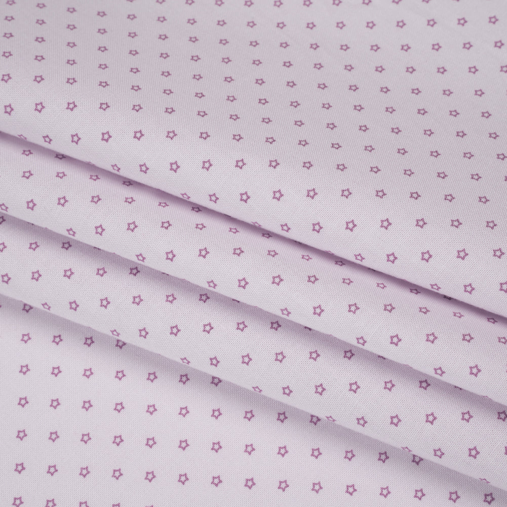 Printed Quilting Cotton by Ghazal Razavi for FIGO Studio - Lavender Stars - Nest Collection