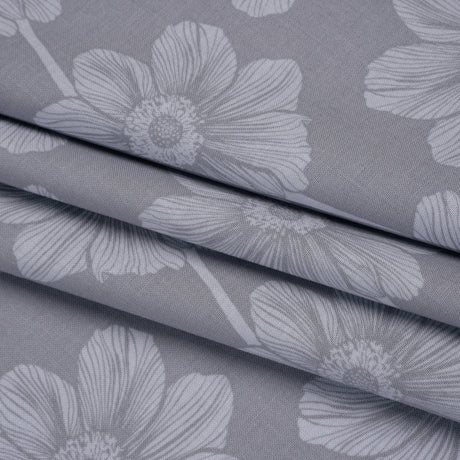 Printed Quilting Cotton by Anna Maria Textiles for Northcott - Overcast Anemone Floral - Indelible Soft Collection