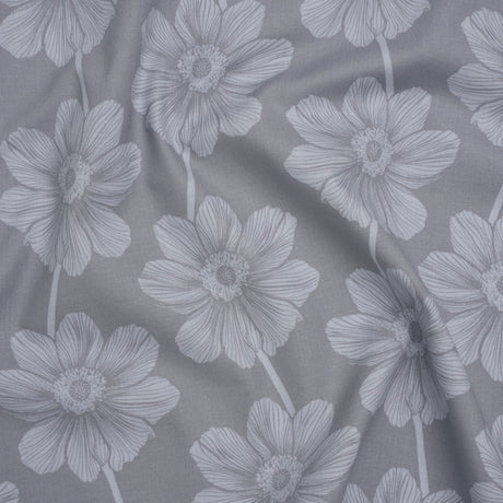 Printed Quilting Cotton by Anna Maria Textiles for Northcott - Overcast Anemone Floral - Indelible Soft Collection