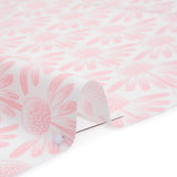Printed Quilting Cotton by Anna Maria Textiles for Northcott - Blush Coneflower Floral - Indelible Soft Collection