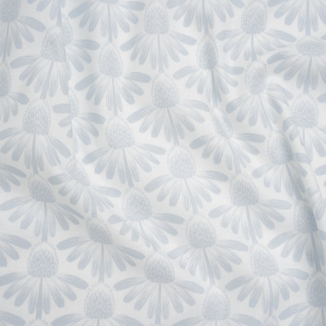 Printed Quilting Cotton by Anna Maria Textiles for Northcott - Cloud Coneflower Floral - Indelible Soft Collection