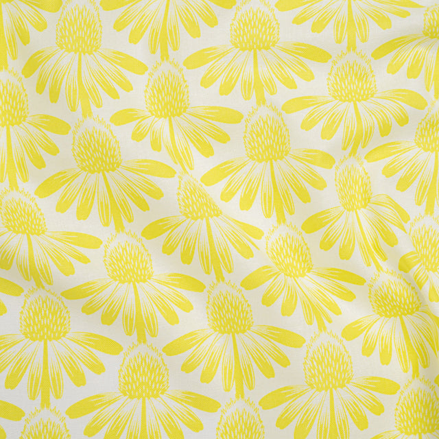Printed Quilting Cotton by Anna Maria Textiles for Northcott - Sun Coneflower Floral - Indelible Soft Collection