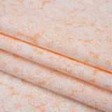 Printed Quilting Cotton by Anna Maria Textiles for Northcott - Creamsicle Mums Floral - Indelible Soft Collection