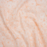 Printed Quilting Cotton by Anna Maria Textiles for Northcott - Creamsicle Mums Floral - Indelible Soft Collection
