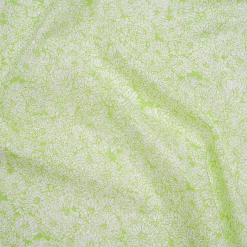 Printed Quilting Cotton by Anna Maria Textiles for Northcott - Spring Mums Floral - Indelible Soft Collection