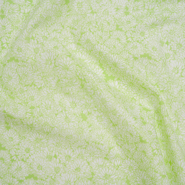 Printed Quilting Cotton by Anna Maria Textiles for Northcott - Spring Mums Floral - Indelible Soft Collection