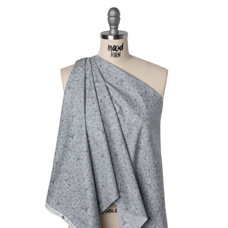 Printed Quilting Cotton by Anna Maria Textiles for Northcott - Stone Mums Floral - Indelible Soft Collection