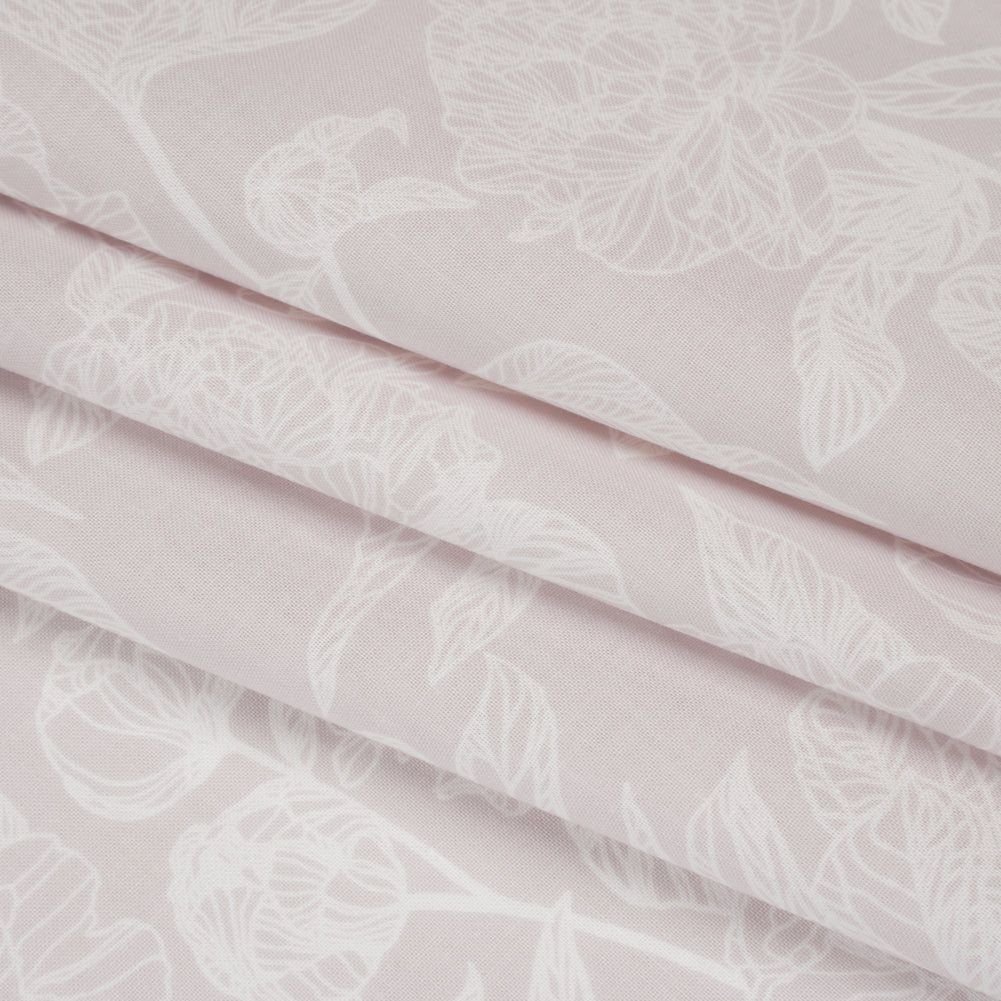 Printed Quilting Cotton by Anna Maria Textiles for Northcott - Doe Peony Floral - Indelible Soft Collection