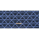 Printed Quilting Cotton by Anna Maria Textiles for Northcott - Cerulean Cecropia Moths - Indelible Ink Collection