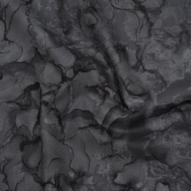 Printed Quilting Cotton by Northcott - Ebony Abstract - Mirage Collection
