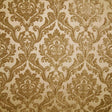 Neiman Traditional Damask Two-Toned Velvet Fabric - Damask Pattern, 57" Width (1 Yard)