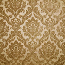 Neiman Traditional Damask Two-Toned Velvet Fabric - Damask Pattern, 57" Width (1 Yard)