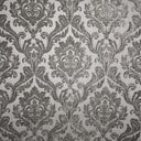 Neiman Traditional Damask Two-Toned Velvet Fabric - Damask Pattern, 57" Width (1 Yard)