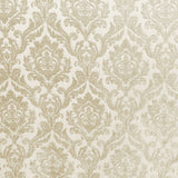 Neiman Traditional Damask Two-Toned Velvet Fabric - Damask Pattern, 57" Width (1 Yard)