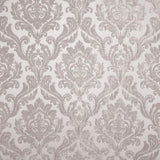 Neiman Traditional Damask Two-Toned Velvet Fabric - Damask Pattern, 57" Width (1 Yard)