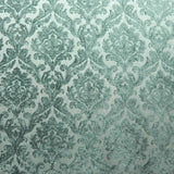 Neiman Traditional Damask Two-Toned Velvet Fabric - Damask Pattern, 57" Width (1 Yard)