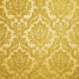 Neiman Traditional Damask Two-Toned Velvet Fabric - Damask Pattern, 57" Width (1 Yard)