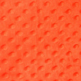 Minky Dimple Dot Faux Fur Fabric - 100 Percent Polyester, Embossed Dimple Dot, 60" Width (1 Yard)