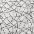 Neptune Fabric Polyester Fabric - Embroidered Metallic Swirl Sheer, 58" Width (1 Yard)