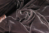 Premium Silk Rayon Velvet Fabric - Azalea, 45" Width (1 Yard)