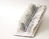 4" White Silver Glitter Butterfly Decorations - Pack of 12 Monarch Butterflies
