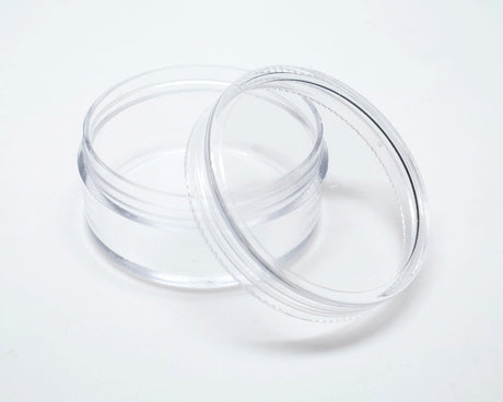 1.75" Diameter Clear Round Acrylic Gift Favor Box - Pack of 12