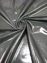 20 Colors Heavy Nylon Spandex Fabric - Shiny Mystic Finger Foil, 4-Way Stretch, 58"-60" Width