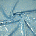 Foiled Spandex Madagascar Cheetah Print
